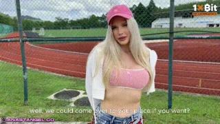 [OF-Anastangel] Horny Fan Girl Rewarded her Football Idol after the Win with a Great Fuck [1080p] Video